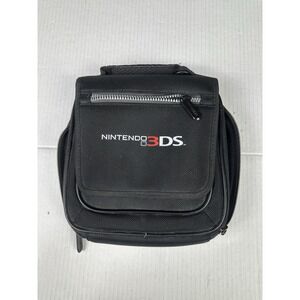 Official Nintendo 3DS Black Carry Case Travel Bag Padded See Pictures